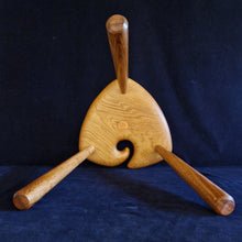 Load image into Gallery viewer, Hand Made Stool - French Oak # 49