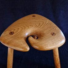 Load image into Gallery viewer, Hand Made Stool - French Oak # 49