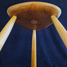 Load image into Gallery viewer, Hand Made Stool - Cornish Cherry # 50
