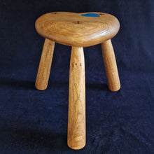 Load image into Gallery viewer, Hand Made Stool - Cornish Oak # 52