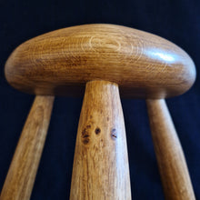 Load image into Gallery viewer, Hand Made Stool - Cornish Oak # 52