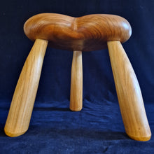 Load image into Gallery viewer, Hand Made Stool - Cornish Cherry # 53