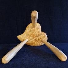 Load image into Gallery viewer, Hand Made Stool - Cornish Ripple Ash # 55