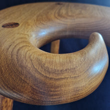 Load image into Gallery viewer, Hand Made Stool - French Oak # 56