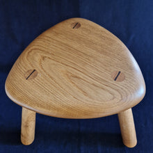 Load image into Gallery viewer, Hand Made Stool - French Oak # 58