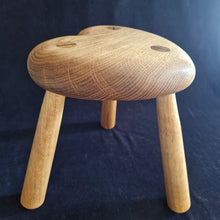 Load image into Gallery viewer, Hand Made Stool - French Oak # 59