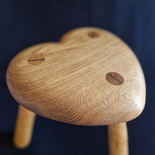 Load image into Gallery viewer, Hand Made Stool - French Oak # 59