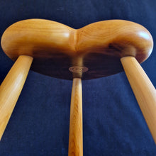 Load image into Gallery viewer, Hand Made Stool - Cornish Yew # 65