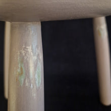 Load image into Gallery viewer, Hand Made Stool - Chalk Painted Cornish Oak # 69