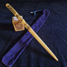 Load image into Gallery viewer, Wooden Wand # 74 - Cornish Holly