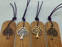 Load image into Gallery viewer, Wooden Bookmark Set of 4 - Cornish Oak