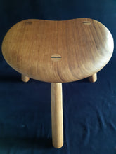 Load image into Gallery viewer, Hand Made Stool - Cornish Oak # 13
