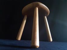 Load image into Gallery viewer, Hand Made Stool - Cornish Oak # 14