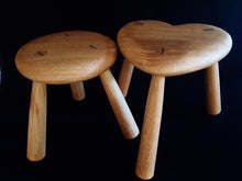 Load image into Gallery viewer, Hand Made Stool - Cornish Oak # 16
