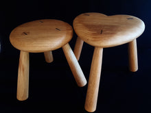 Load image into Gallery viewer, Hand Made Stool - Cornish Oak # 17