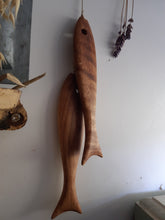 Load image into Gallery viewer, Wooden Fish Wall Hanging