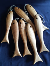 Load image into Gallery viewer, Wooden Fish Wall Hanging