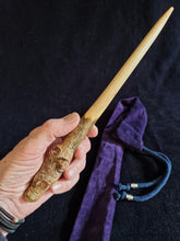 Load image into Gallery viewer, Wooden Wand #52 - Cornish Holly