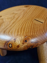 Load image into Gallery viewer, Hand Made Stool - Cornish Elm & Oak # 25
