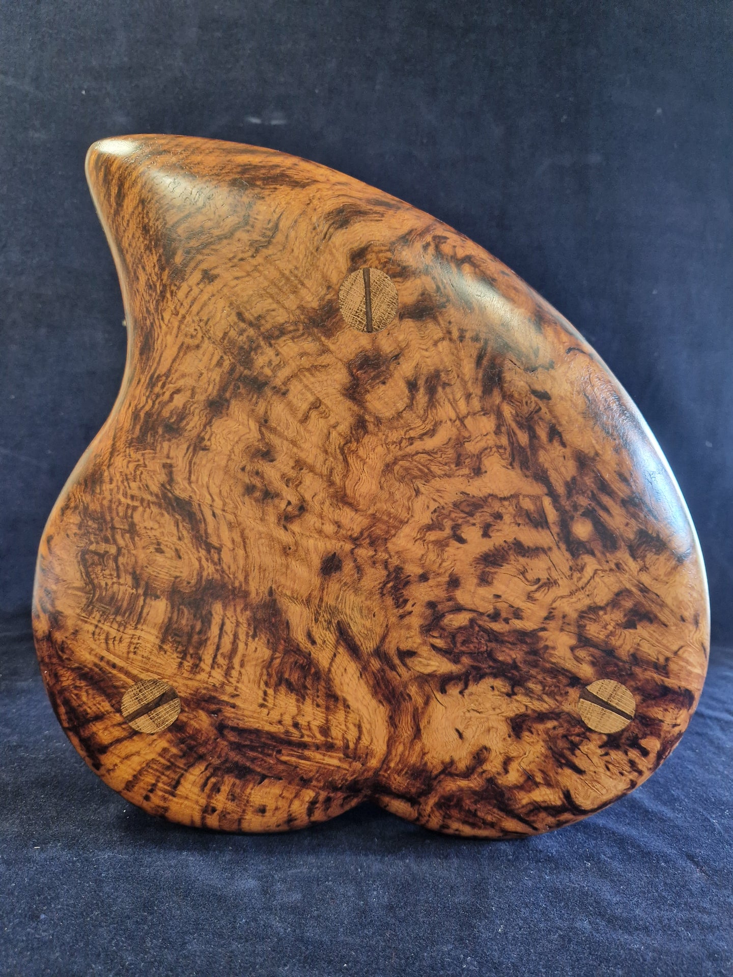 Hand Made Stool - Cornish Brown Oak # 28