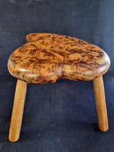 Load image into Gallery viewer, Hand Made Stool - Cornish Brown Oak # 28
