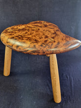 Load image into Gallery viewer, Hand Made Stool - Cornish Brown Oak # 28
