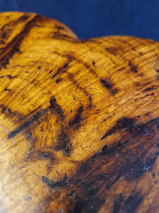 Hand Made Stool - Cornish Brown Oak # 29