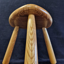 Load image into Gallery viewer, Hand Made Stool - Cornish Ripple Ash # 34
