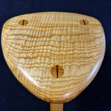 Load image into Gallery viewer, Hand Made Stool - Cornish Ripple Ash # 34
