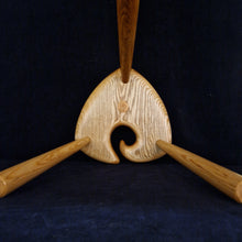 Load image into Gallery viewer, Hand Made Stool - Cornish Olive Ash # 43
