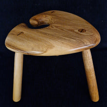 Load image into Gallery viewer, Hand Made Stool - Cornish Olive Ash # 43
