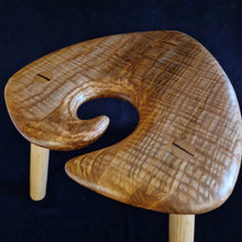 Load image into Gallery viewer, Hand Made Stool - Cornish Olive Ash # 44
