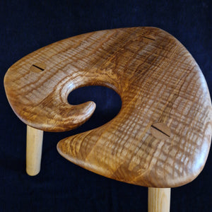 Hand Made Stool - Cornish Olive Ash # 44