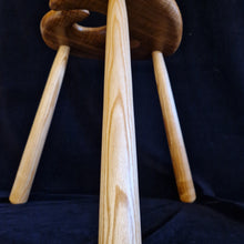 Load image into Gallery viewer, Hand Made Stool - Cornish Olive Ash # 44
