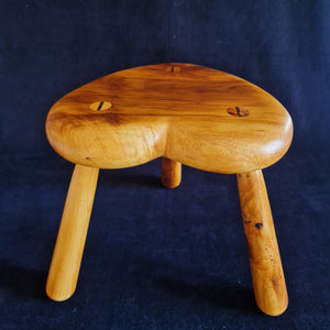 Hand Made Stool - Cornish Yew # 64
