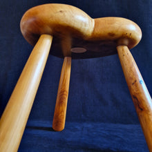 Load image into Gallery viewer, Hand Made Stool - Cornish Yew # 64
