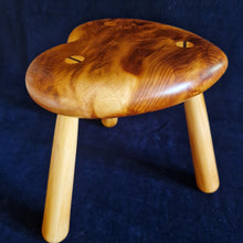 Load image into Gallery viewer, Hand Made Stool - Cornish Yew # 65
