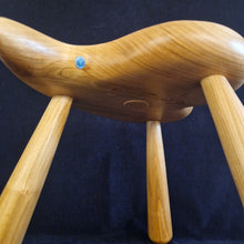 Load image into Gallery viewer, Hand Made Stool - # 66 Cherry
