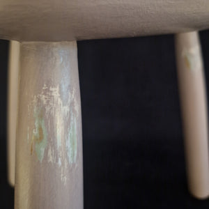 Hand Made Stool - Chalk Painted Cornish Oak # 69
