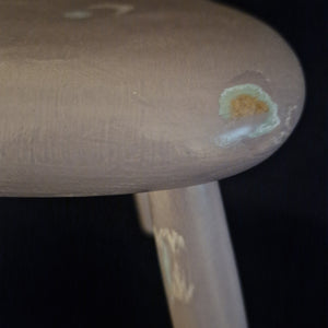 Hand Made Stool - Chalk Painted Cornish Oak # 69