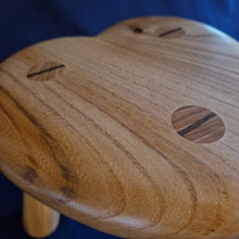 Load image into Gallery viewer, Hand Made Stool - English Elm # 70
