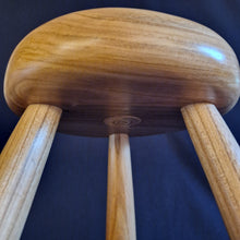 Load image into Gallery viewer, Hand Made Stool - English Elm # 71
