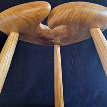 Load image into Gallery viewer, Hand Made Stool - English Elm # 72
