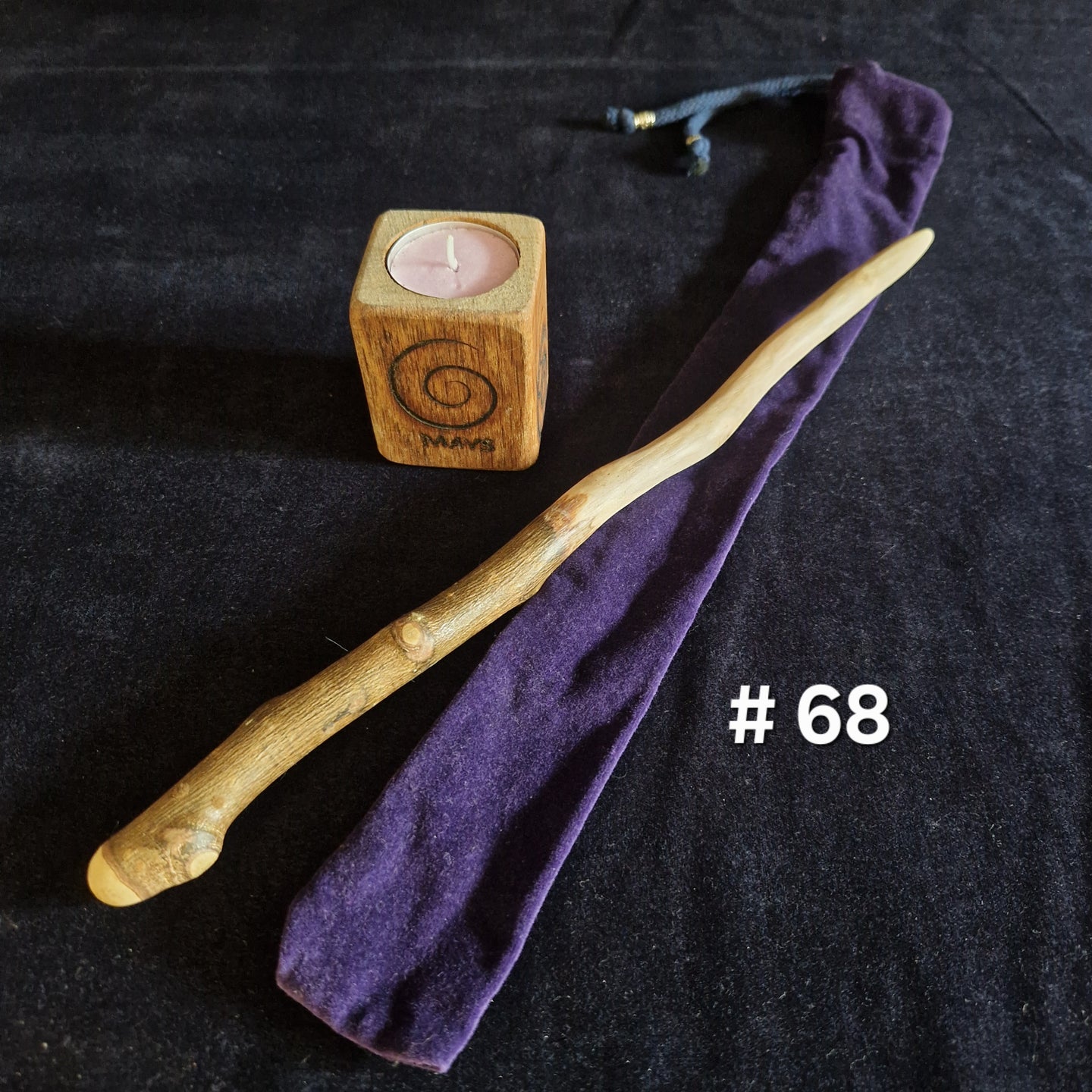 Wooden Wand # 68 - Cornish Hawthorn