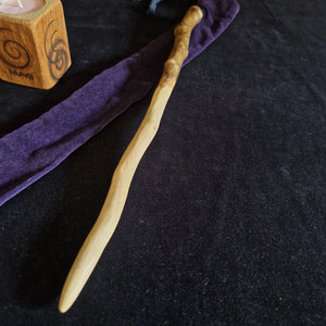 Wooden Wand # 68 - Cornish Hawthorn