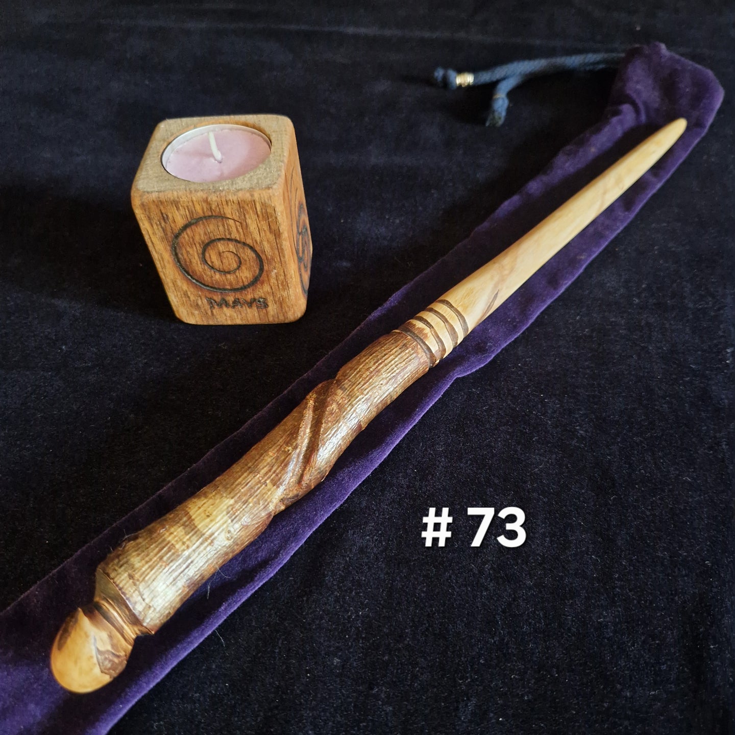 Wooden Wand # 73 - Cornish Hazel