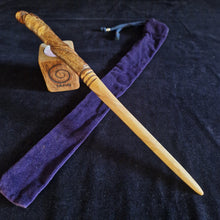 Load image into Gallery viewer, Wooden Wand # 73 - Cornish Hazel
