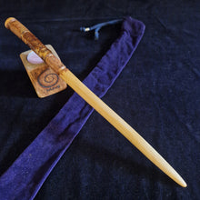 Load image into Gallery viewer, Wooden Wand # 75 - Cornish Hazel
