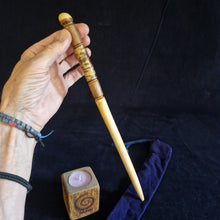 Load image into Gallery viewer, Wooden Wand # 75 - Cornish Hazel
