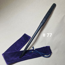 Load image into Gallery viewer, Hand made 4,500 year old Bog Oak Wand # 77
